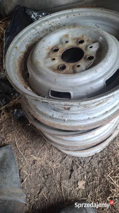 Felgi stalowe Fiat 126p Hutki sprzedam