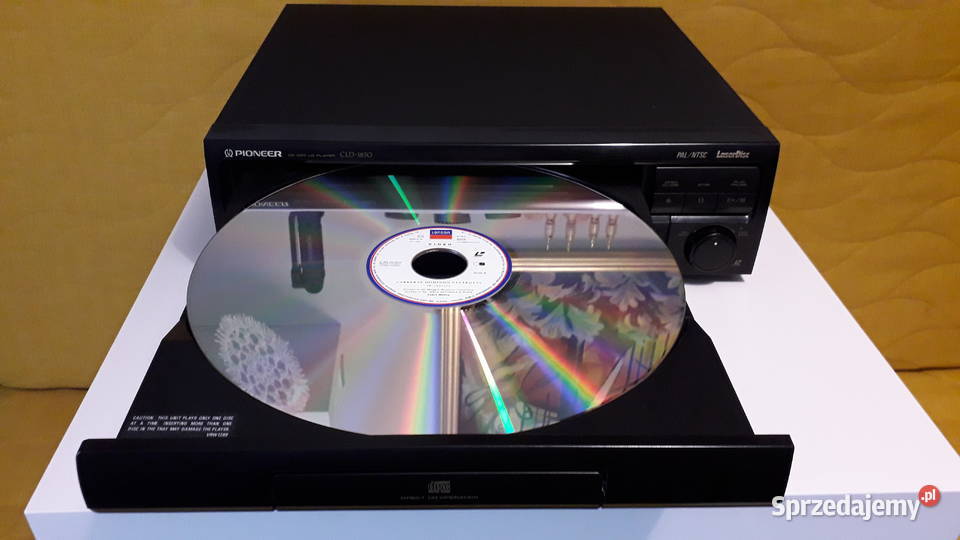 Player PIONEER CLD1850 Laser Disc stan idealny Warszawa