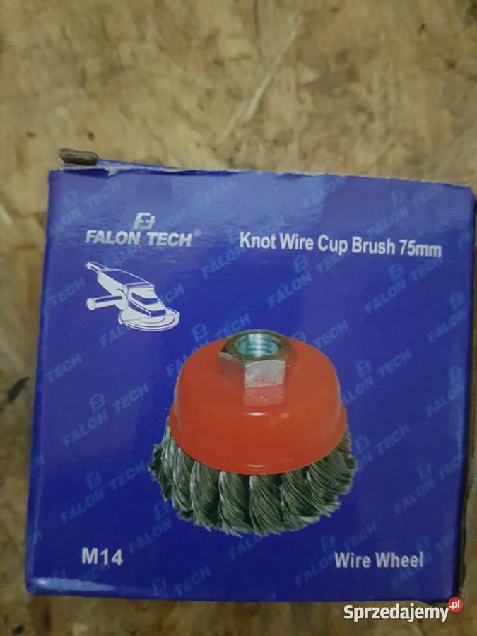 SZCZOTKA CZOŁOWA DRUCIANA DRUT SKRĘCANY FALON Głogowa