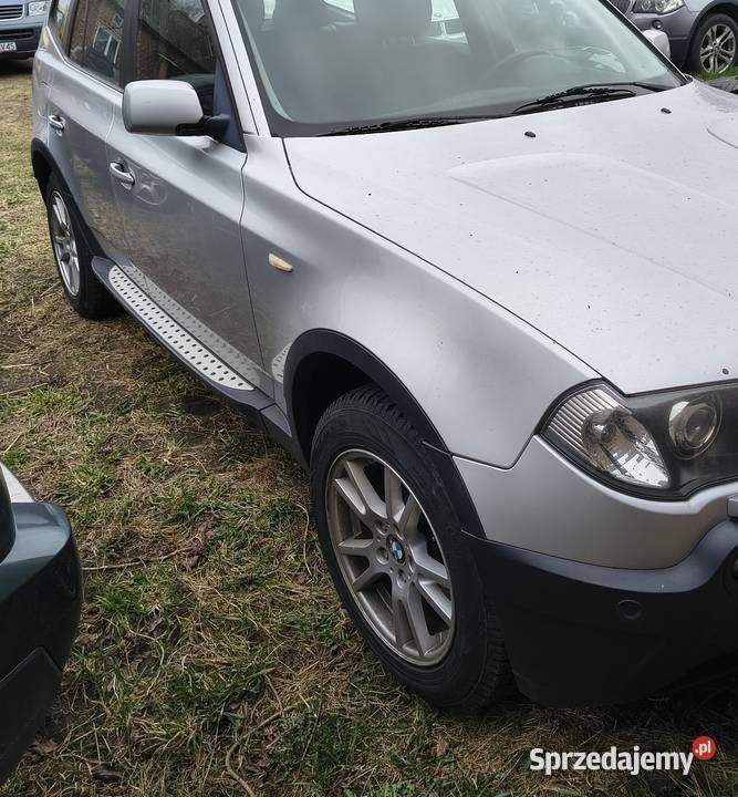 Błotnik Bmw x3 e83 Titansilber metallic 3547 Wola Miłkowska sprzedam