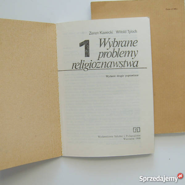 Wybrane problemy religioznawstwaZenon Kawecki tradycyjny podręcznik Katowice