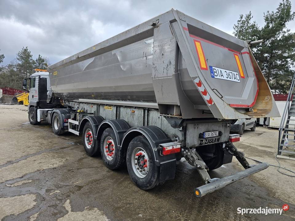 MAN TGS 18480 4x4 Hydrodrive z Naczepą podlaskie Grabówka