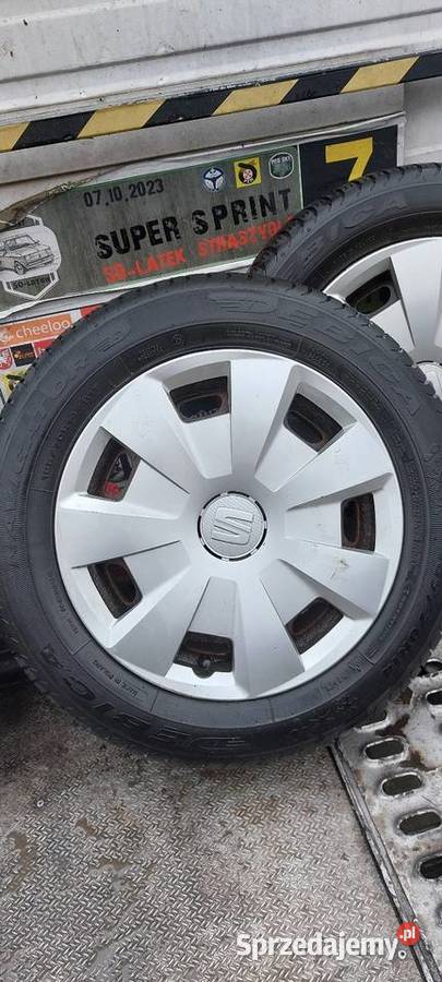 Felgi 15 Seat Ibiza 3 opony wielosezonowe podkarpackie Tywonia