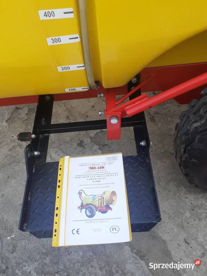 Opryskiwacz Sadowniczy Sleza Pilmet Tadlem Nowa