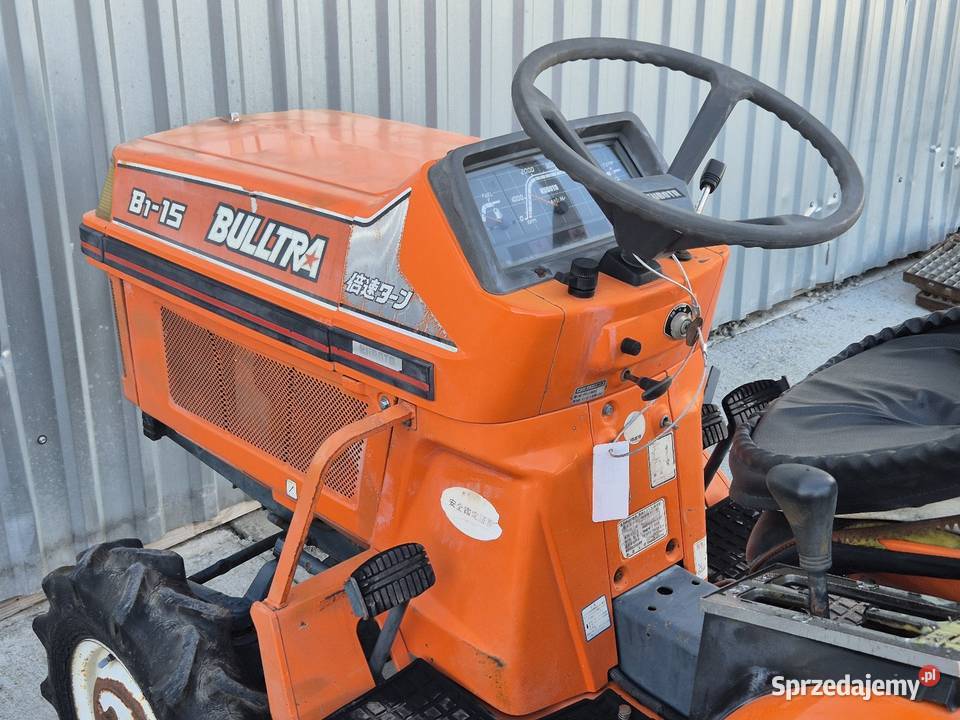Traktorek traktor KUBOTA BULLTRA B115D 15 44 dolnośląskie Małuszyn