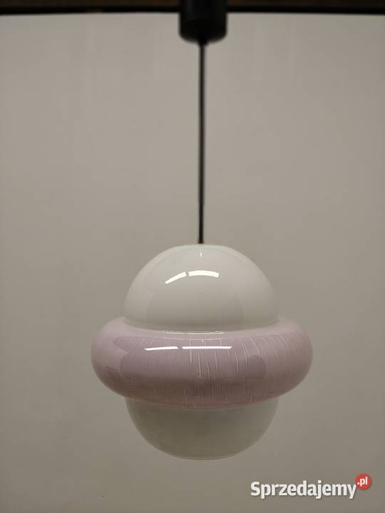 lampa wisząca szklana vintage design łódzkie Radomsko