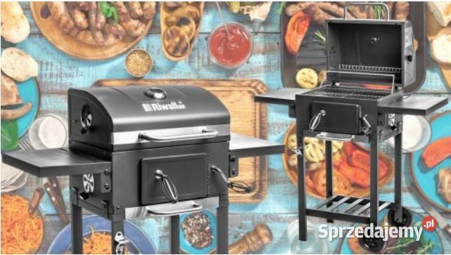 GRILL OGRODOWY WĘGLOWY KORBA POKRYWA POPIELNIK Łęczyca sprzedam
