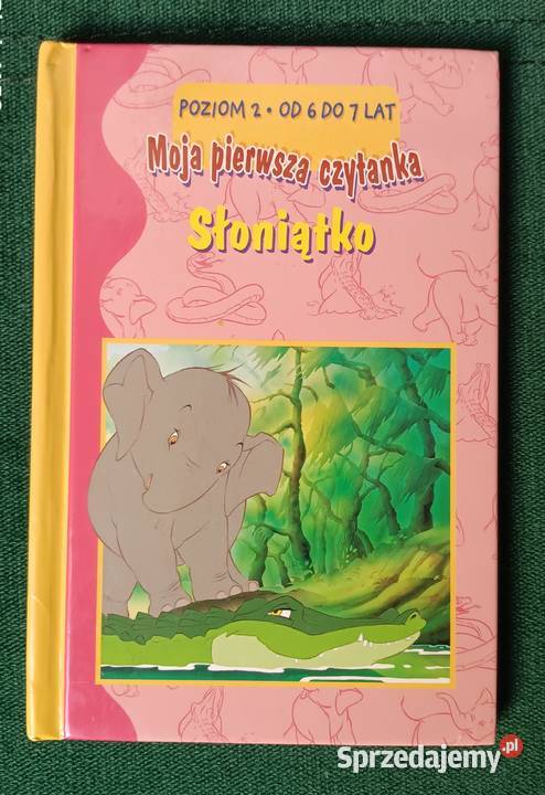 Moja pierwsza czytanka Słoniątko Olesiejuk Zbylitowska Góra