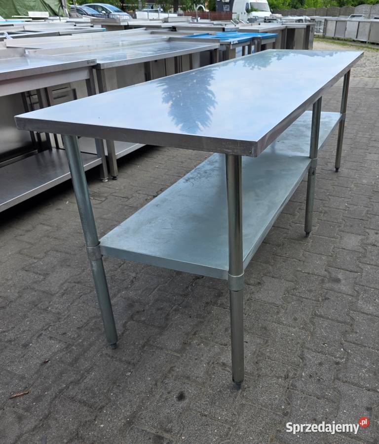 Stół Gastronomiczny Centralny z Półką 2447090 Nowe Skalmierzyce sprzedam