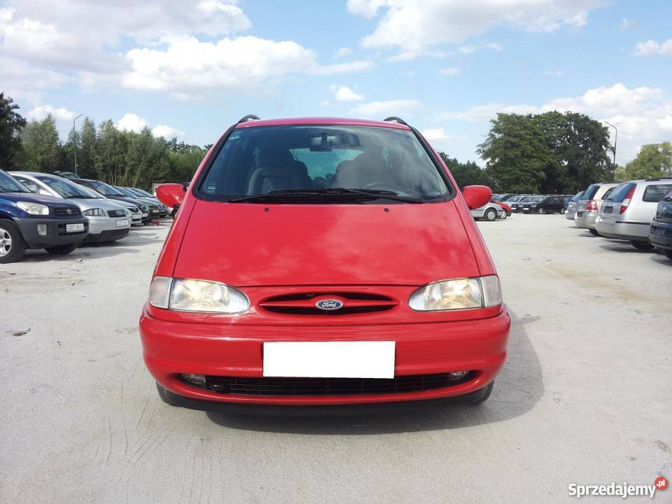 Ford czerwony autoalarm Galaxy Strzegom