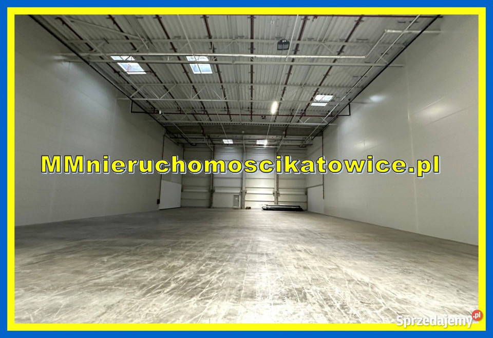 Hale ogrzewane do wynajęcia Katowice brama 0 500m2 sprzedam