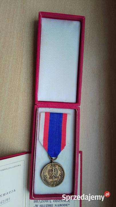 Medal i odznaka MSW kujawsko-pomorskie Nakło nad Notecią sprzedam
