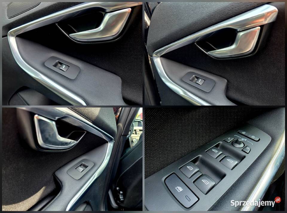 Volvo V40 D2 Momentum 16 diesel 115 2013r czarny świętokrzyskie Skarżysko-Kamienna
