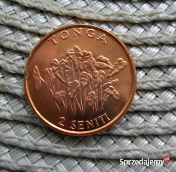 Tonga 2 Seniti 2002r Ładna wielkopolskie sprzedam