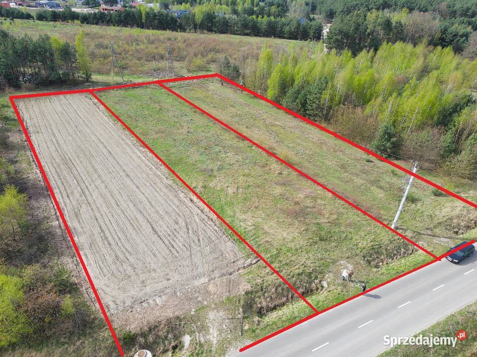 Działka usługowo przemysłowa Przeszkoda gm Żabia mazowieckie