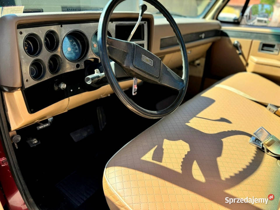 Chevrolet C20 CHEVROLET C20 Scottsdale Pickup Sulechów sprzedam