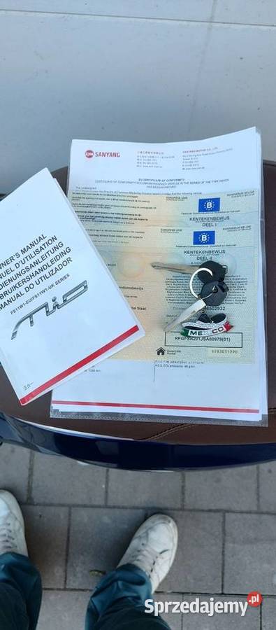 Sym mio 115 podlaskie Siemiatycze