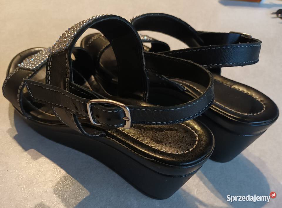 Sandały Andrea Pierago Czarne Opole