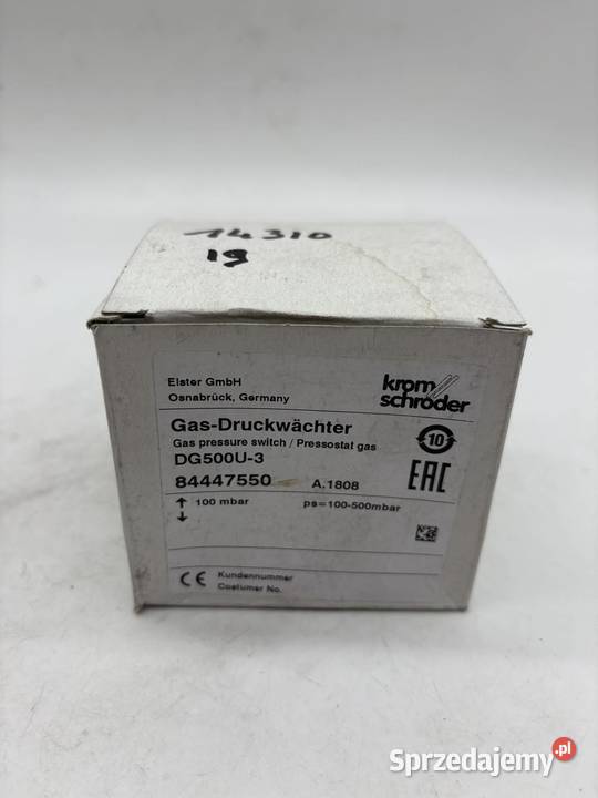 Kromschroder 84447550 DG500U3 Czujnik ciśnienia