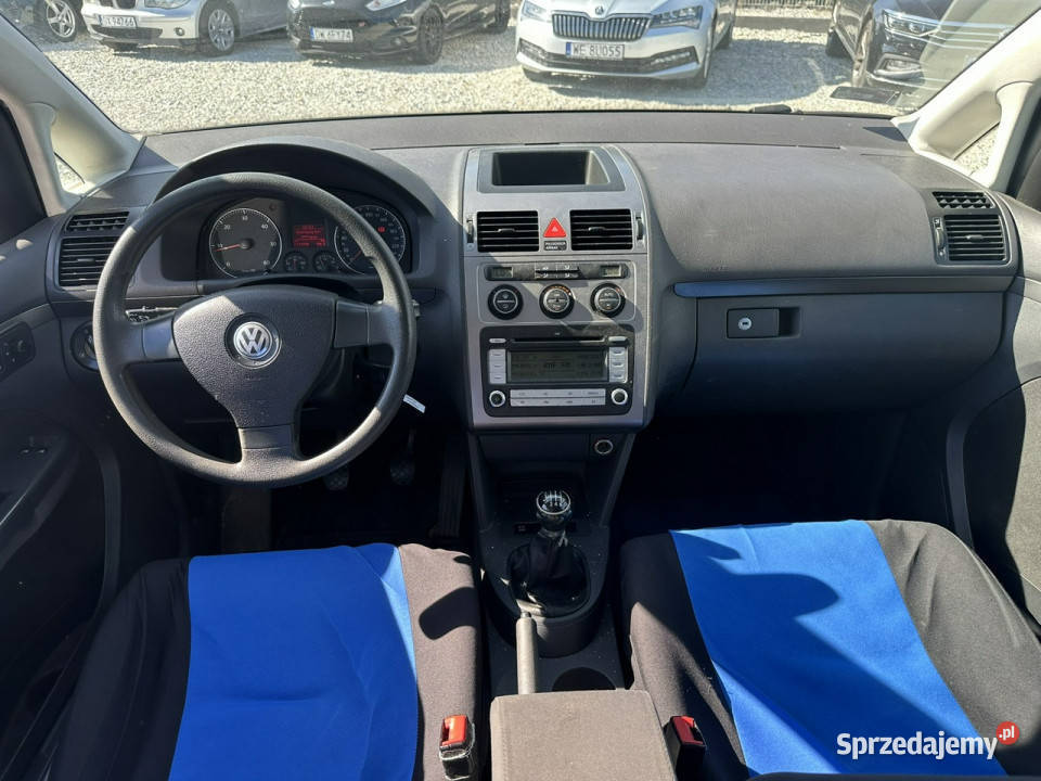 Volkswagen Touran 19 TDi 105 2007r sprawna klima dolnośląskie Wrocław