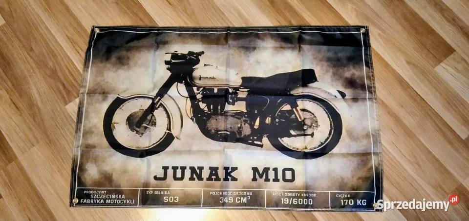 Baner plakat flaga MZ ETZ 250 Simson SHL gazela Gniezno