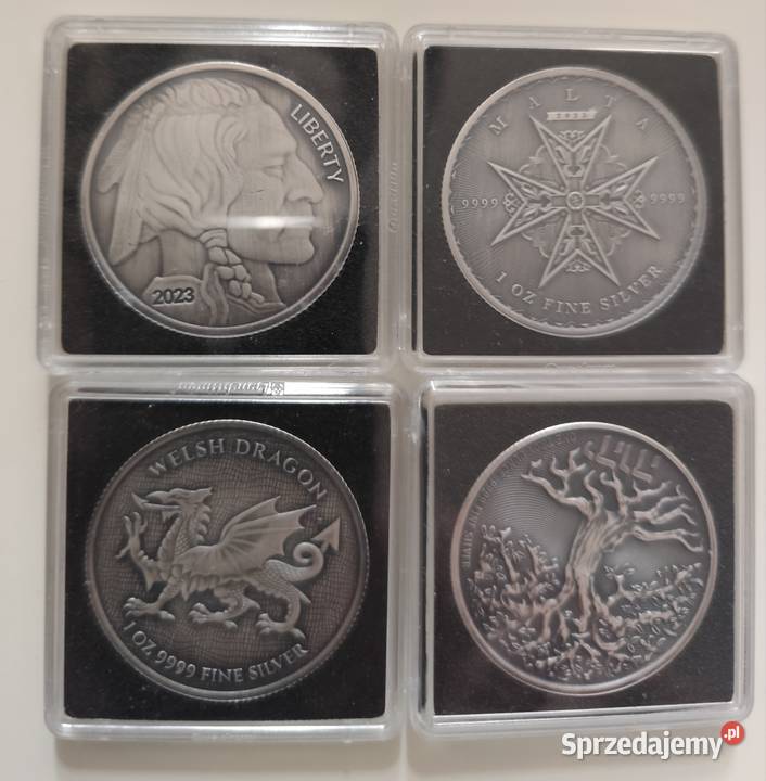 Srebrne monety 460 lubuskie