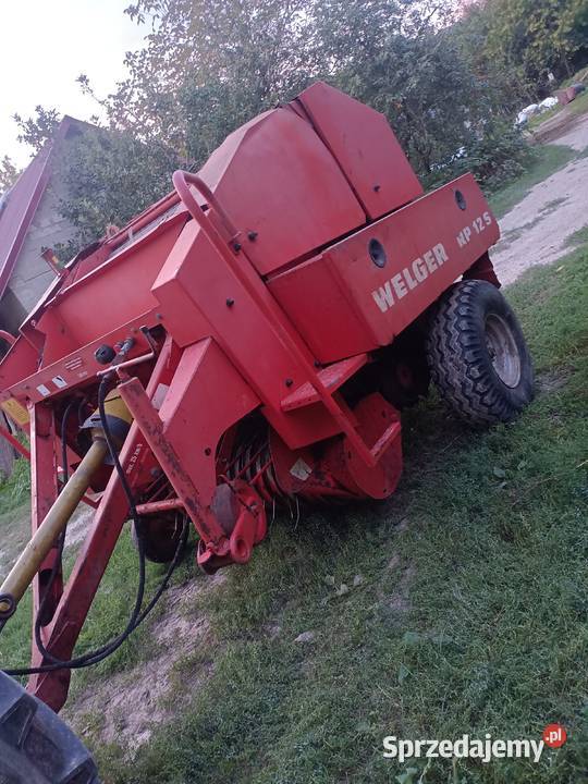 Prasa welger rp 12s Maszyny rolnicze