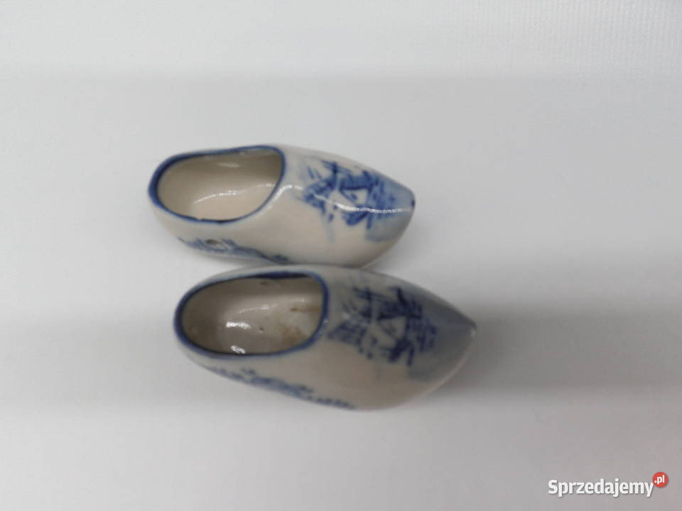Ceramiczne Miniaturowe Chodaki Holenderskie Raszków