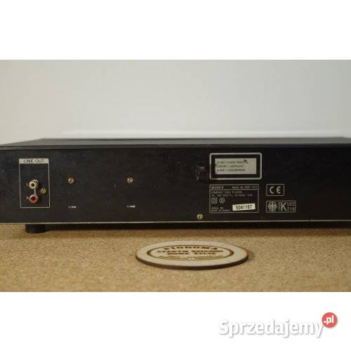 Sony CDP213 klasyczny odtwarzacz CD z epoki