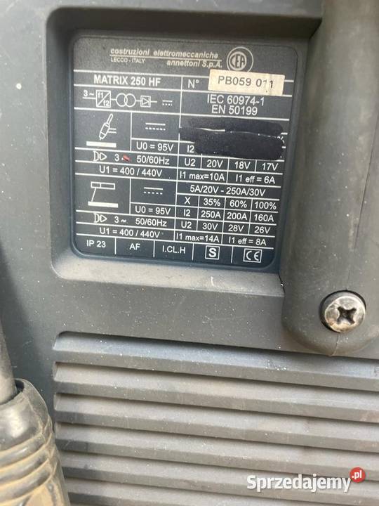 Spawarka CEA Matrix 250HF z chłodnicą WYPRZEDAŻ łódzkie Łódź