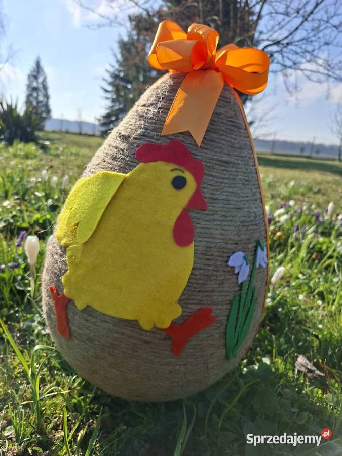 Jajo jutowe 40 pisanka Wielkanoc małopolskie Kraków