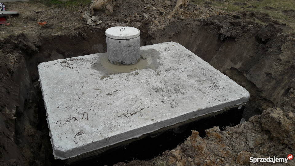 Zbiornik betonowy na szambo 10m3 z płyta Kłobuck