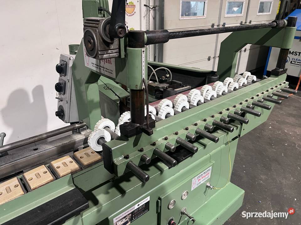 Szlifierka krawędziowa De Stefani MVT Produkcja Juszczyn