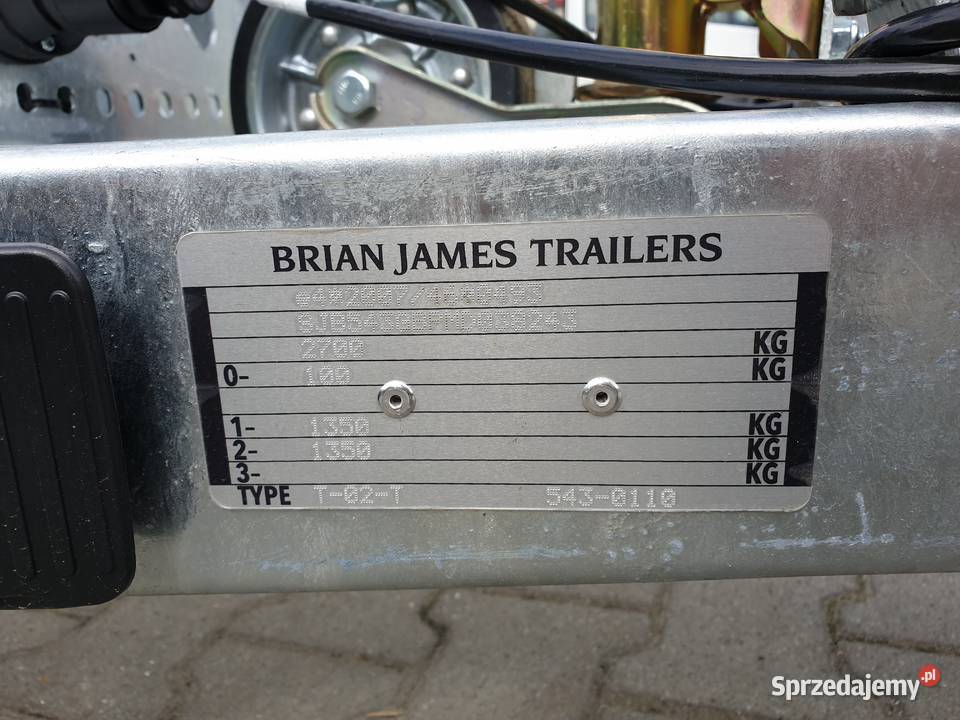 Przyczepa do minikoparek BRIAN JAMES DIGGER Bielsko-Biała