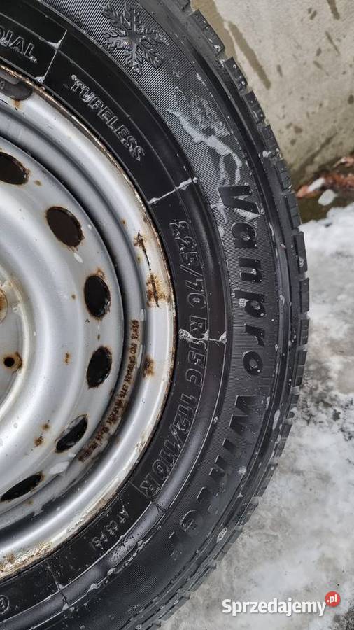 Koło zapasowe opona felga 22570 R15C VW LT Tarnowskie Góry