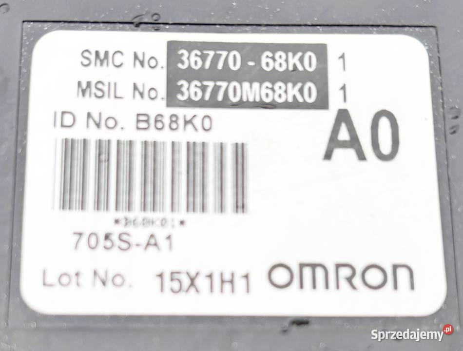 Suzuki Alto Nissan Pixo Sterownik 3677068K0 osobowe Radom