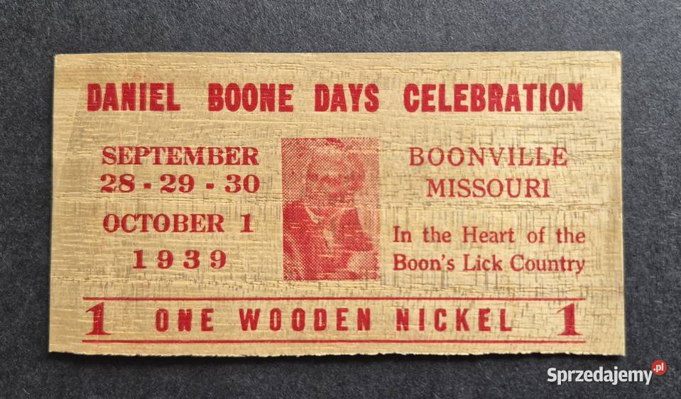 B3 USA Banknot 5 Centów 1939 r Wola Kruszyńska