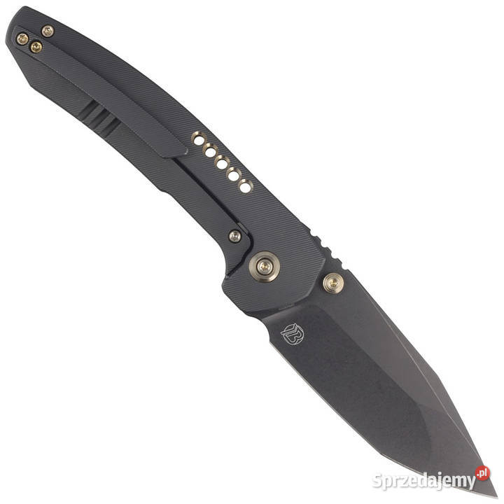 Nóż składany WE Knife Trogon Black Titanium Warszawa