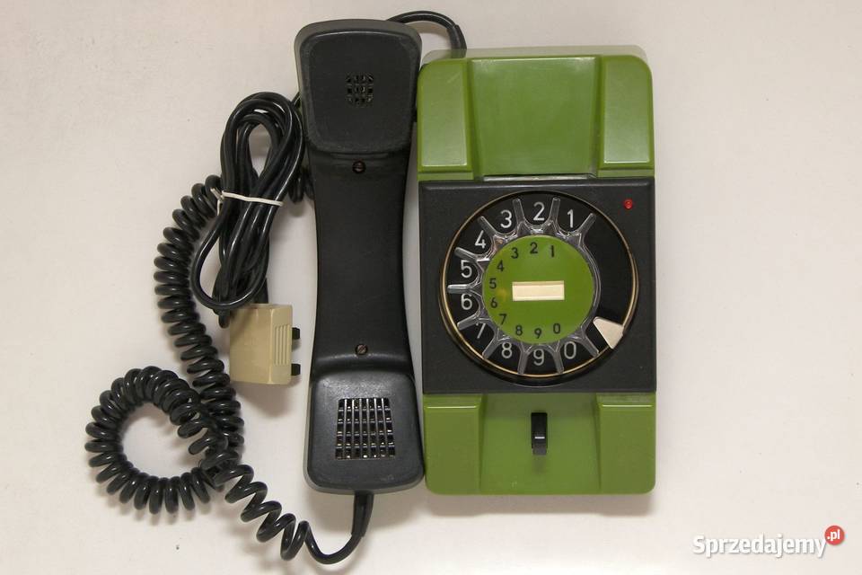 Telefon Telkom RWT Bartek 1986r z PRL warmińsko-mazurskie Ełk