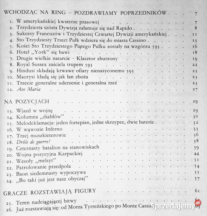 Bitwa o Monte Cassino Dzieła emigracyjne Tom 5 Chełm
