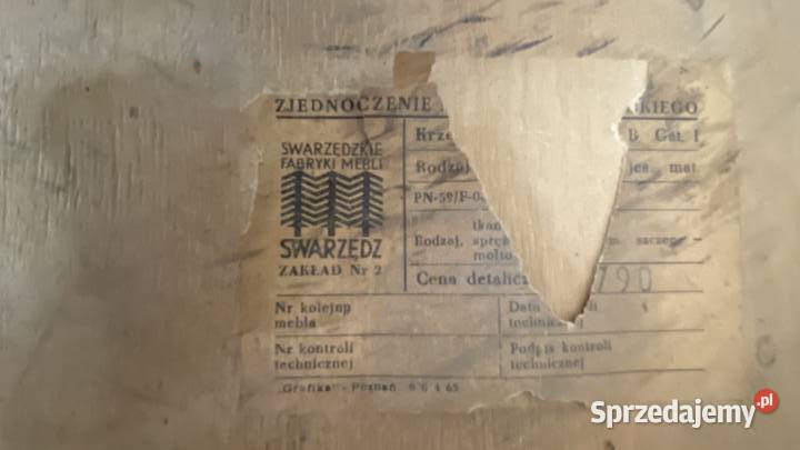 Krzeslo Carmenz lat 60tych