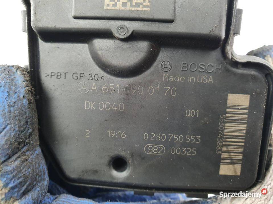 PRZEPUSTNICA MERCEDES EKLASA W212 A6510900170 kujawsko-pomorskie Lipno