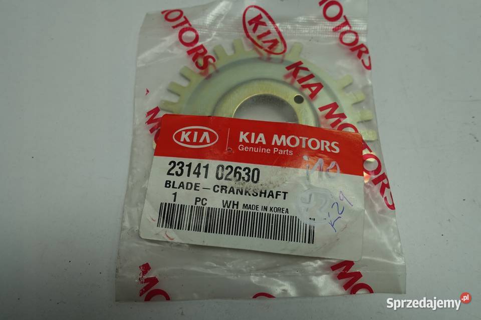 Hyundai Getz 14 16V MOCOWANIE WAŁU 2314102630 osobowe lubelskie Rudka