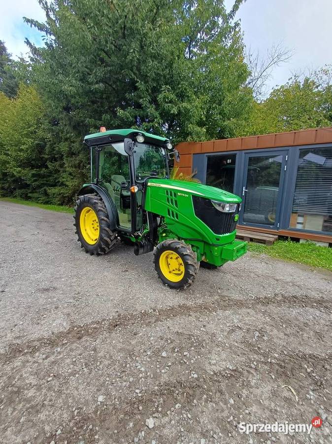John Deere 5075GV Ciągnik Sadowniczy Wspomaganie kierownicy John Deere lubelskie Łaziska