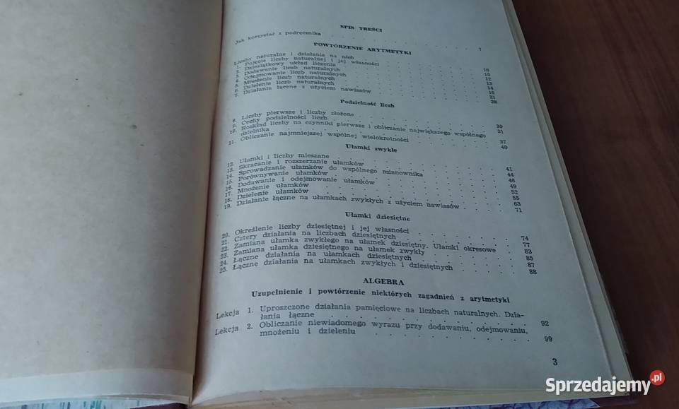 Algebra samouków Cz 1 Edward Jerzy Pokorny