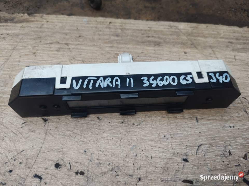 SUZUKI GRAND VITARA II wyświetlacz 3460065J40 wyposażenie elektryczne Kielce