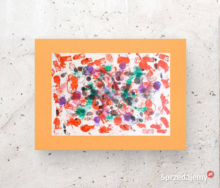 abstrakcja dekoracja abstrakcyjny rysunek obraz odcienie pomarańczowego