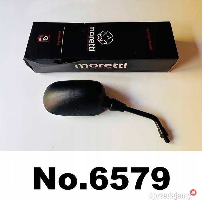 MORETTI Lusterko lewe uniwersalne motocyklowe Łobżenica