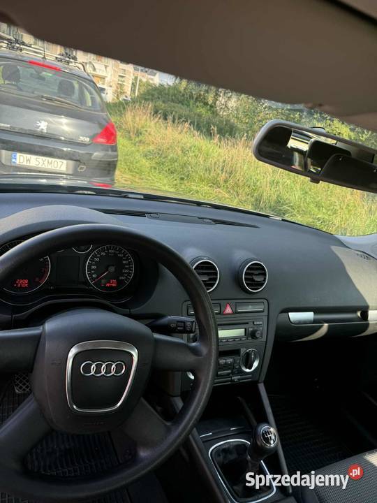 AUDI A3 16 FSI 2005 granatowy Wrocław sprzedam