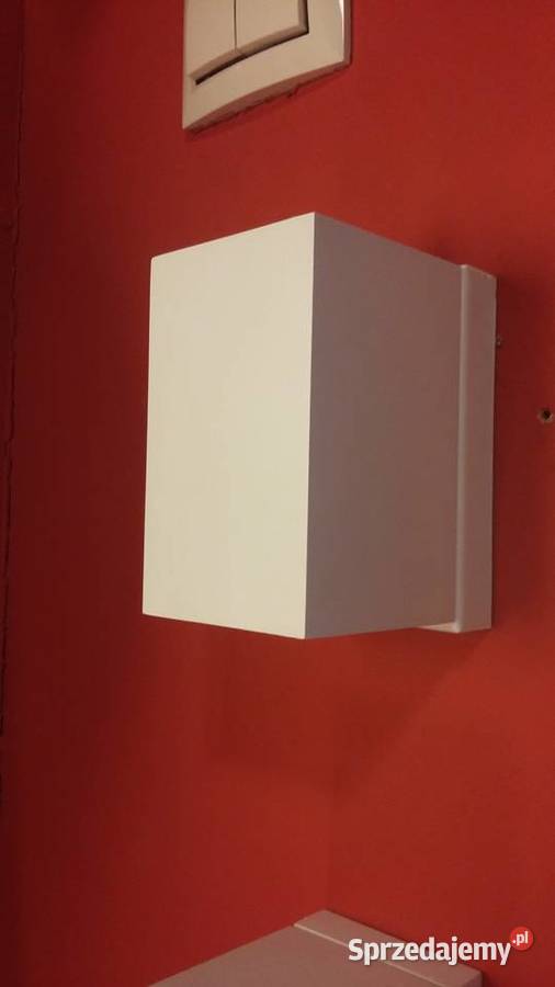 Kinkiet ścienny KOSTKA BIAŁA GU10 WYPRZEDAŻ mazowieckie Warszawa